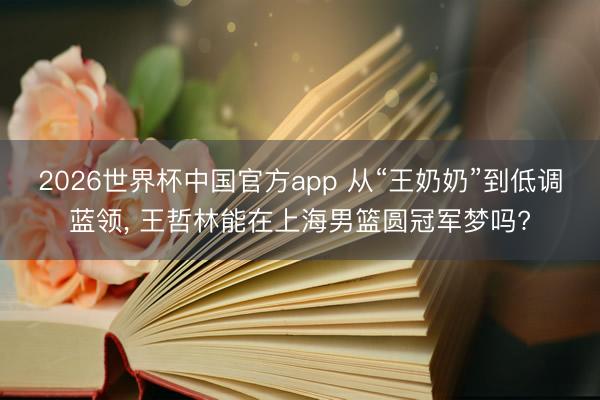 2026世界杯中国官方app 从“王奶奶”到低调蓝领, 王哲林能在上海男篮圆冠军梦吗?